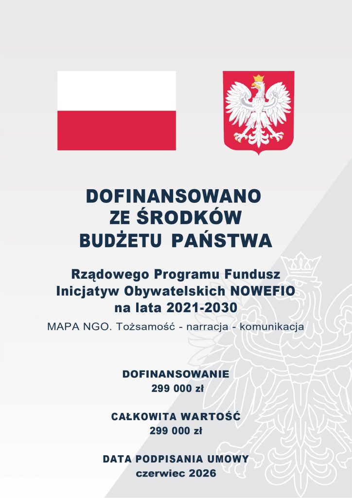 MAPA NGO. Tożsamość – narracja – komunikacja