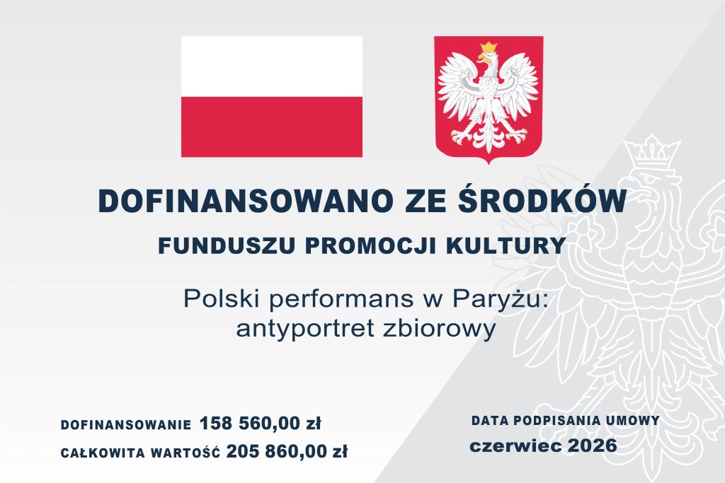 Polski performans w&nbsp;Paryżu: antyportret zbiorowy